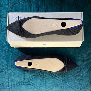 Rothy’s point bow- blackout